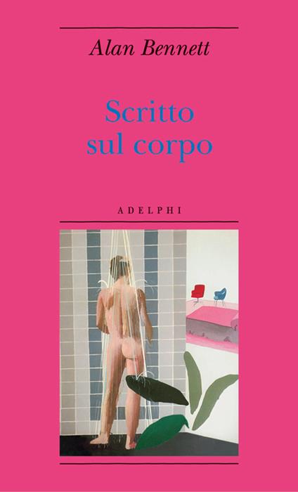 copertina del libro scritto sul corpo di alan bennett