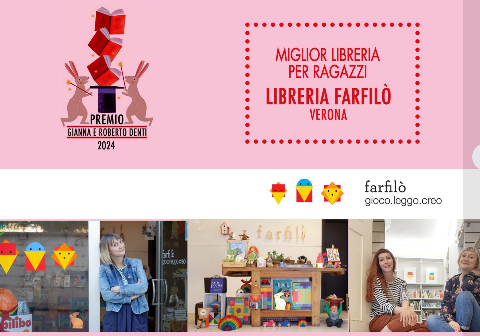 libreria Farfilò di Verona