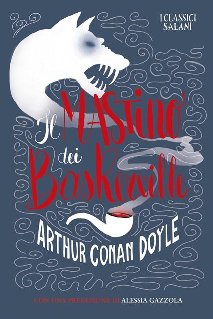 Copertina del libro Il mastino dei Baskerville di Arthur Conan Doyle, esempio di testo in cui fabula e intreccio non coincidono