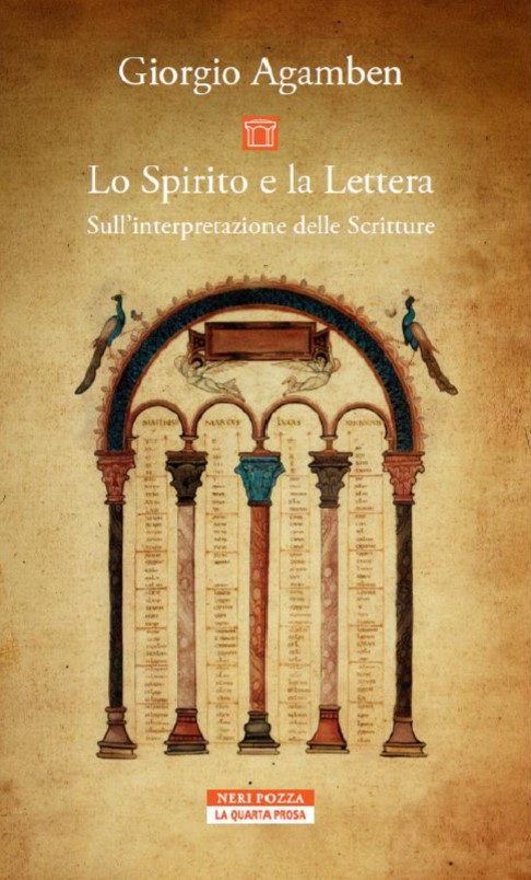 Giorgio Agamben Lo Spirito e la Lettera libri da leggere estate 2024