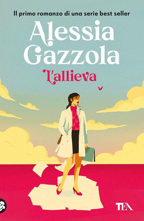 Copertina del libro L'allieva di Alessia Gazzola, uno dei cozy crime italiani più letti negli ultimi anni