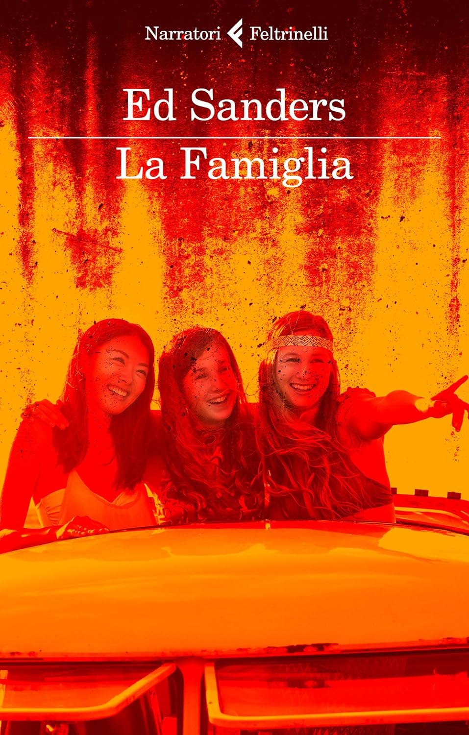 Questa è la copertina del saggio true-crime La famiglia di Ed Sanders