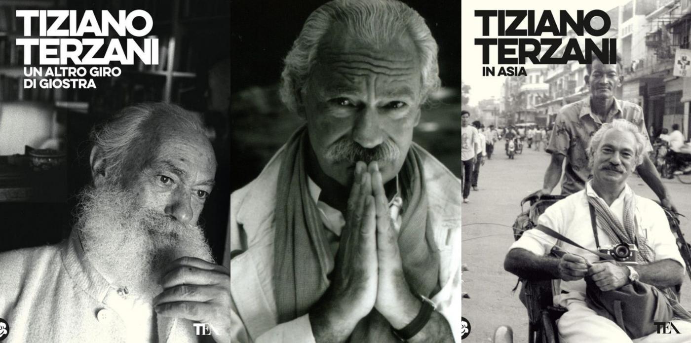 libri di Tiziano Terzani, foto di Cottinelli