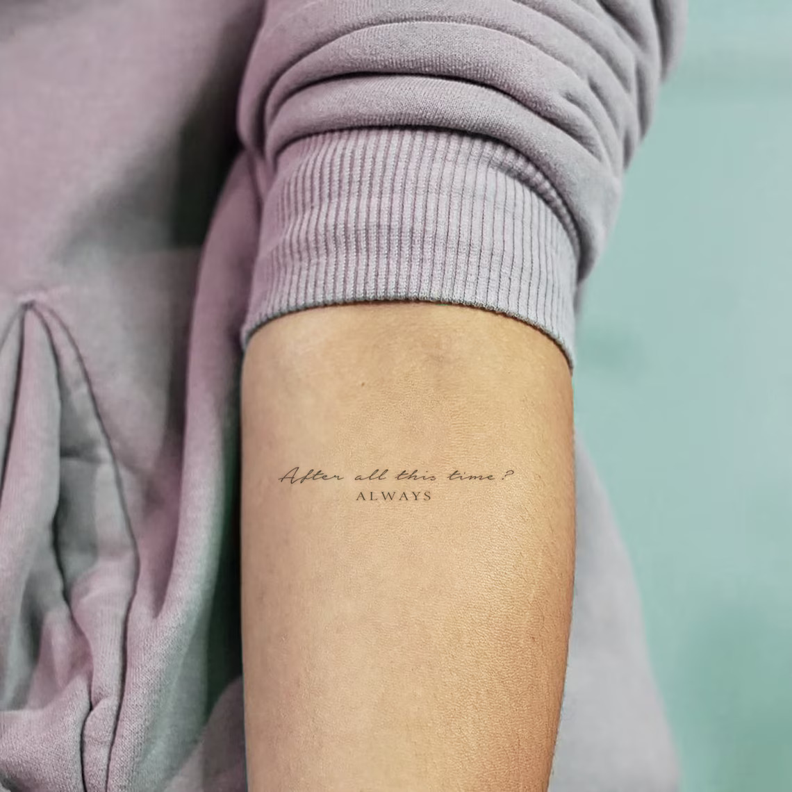 tatuaggio al tema di harry potter