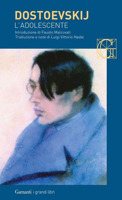 copertina de l'adolescente, uno dei libri di dostoevskij