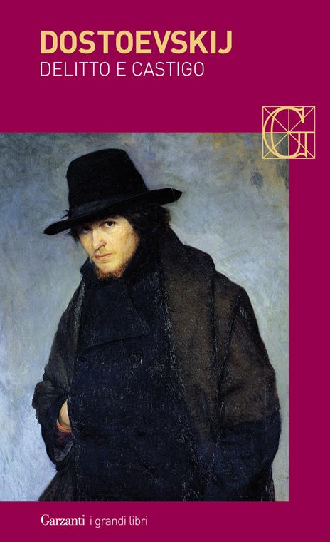 copertina di delitto e castigo, uno dei libri di dostoevskij