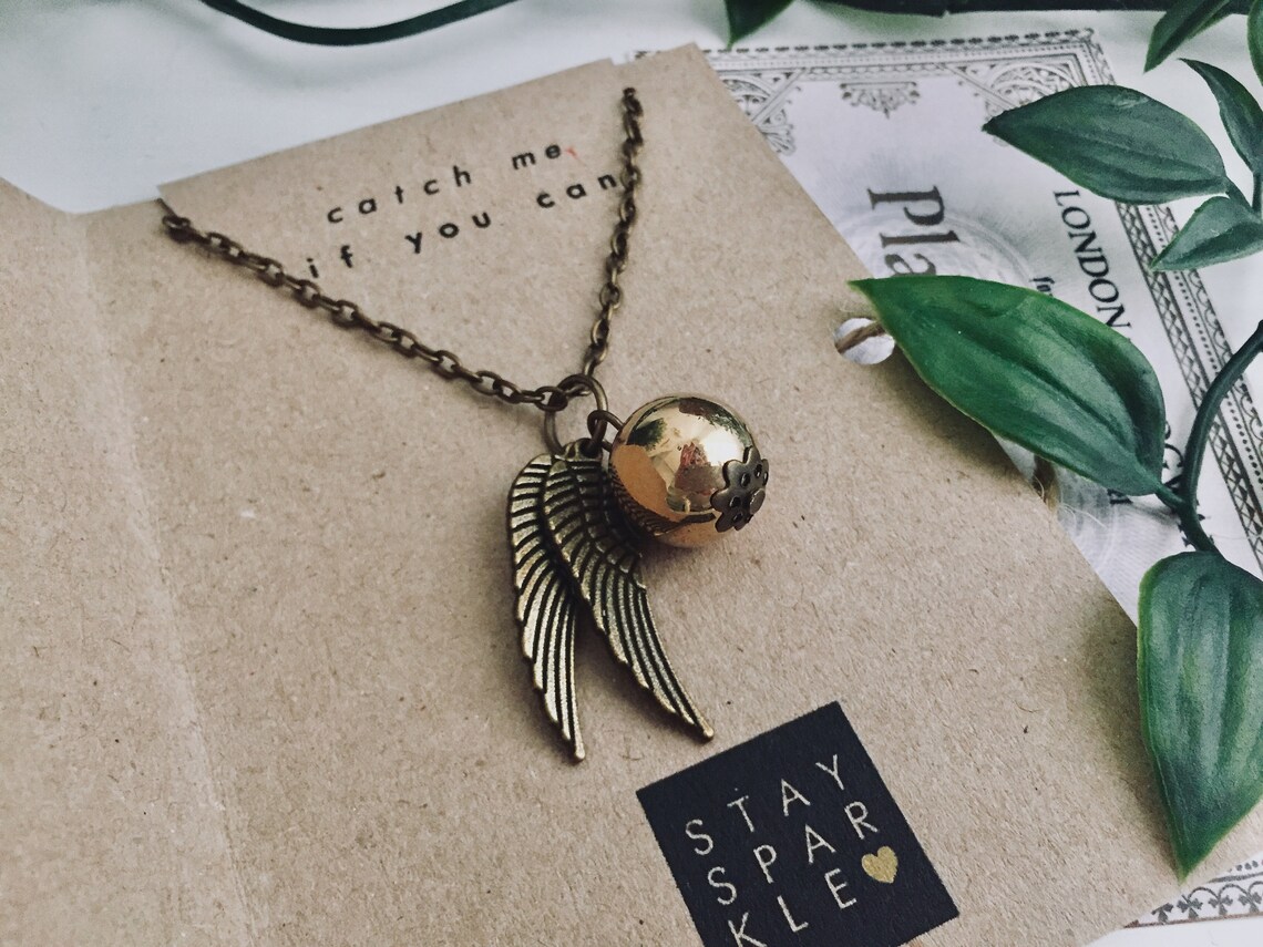 gadget harry potter collana quidditch