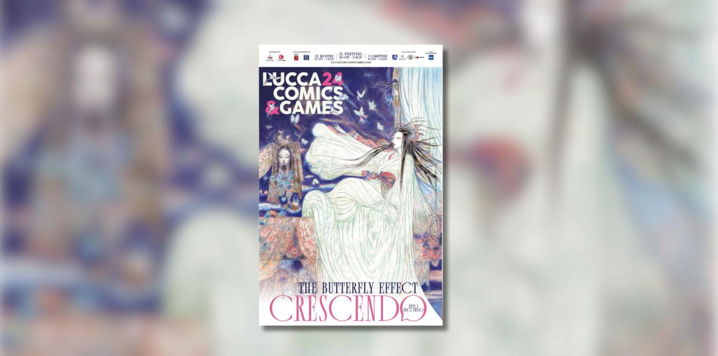 Apertura Poster lucca comics 2024