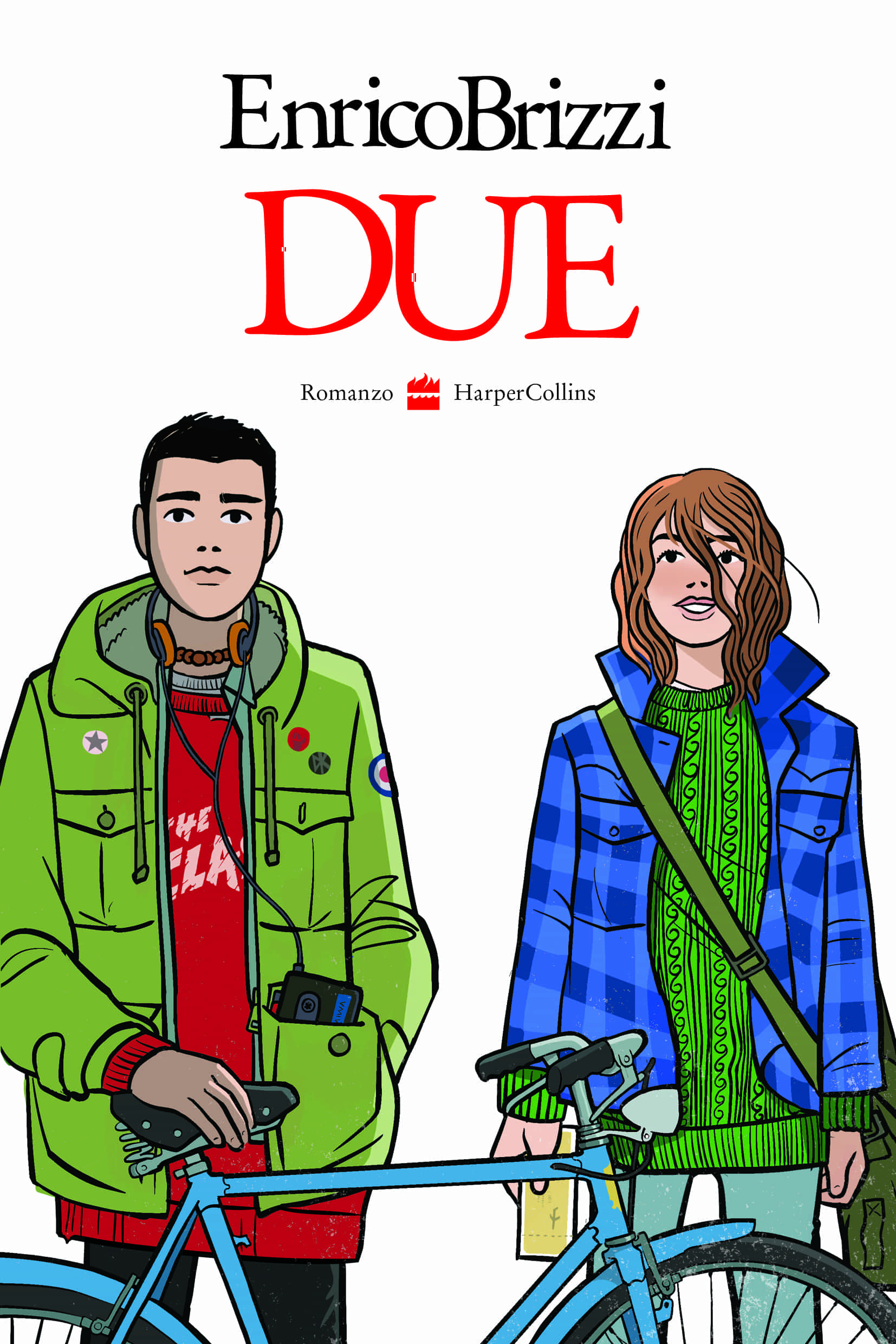 Copertina del libro Due di Enrico Brizzi, il sequel di Jack Frusciante è uscito dal gruppo