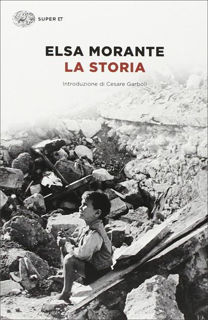 La copertina del romanzo storico La Storia di Elsa Morante