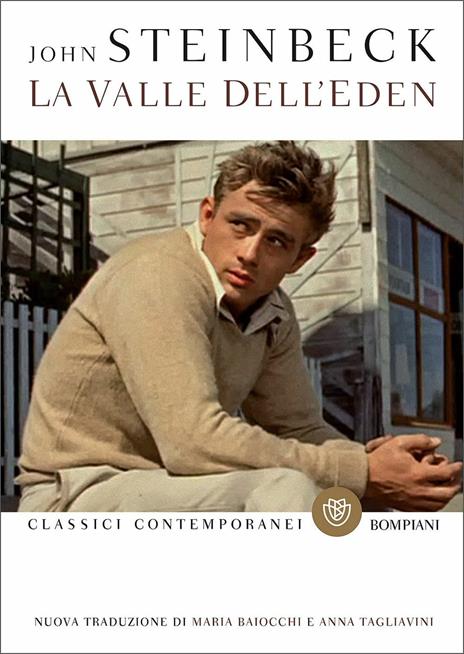 La copertina del romanzo storico La valle dell'Eden di John Steinbeck