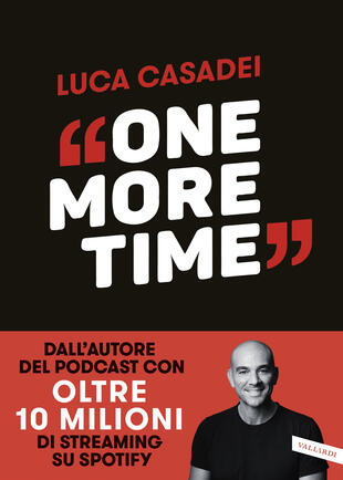 Copertina del libro "One More Time" di Luca Casadei 