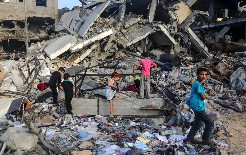 bambini a Gaza, GettyEditorial 24-10-2024