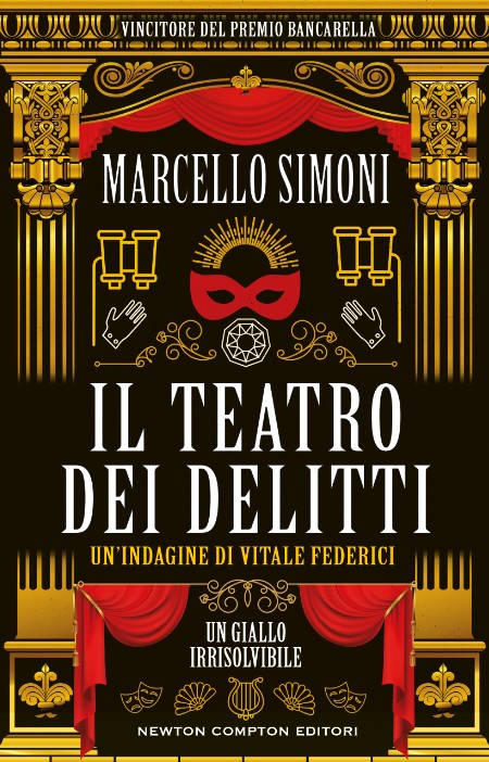 Copertina di "Il teatro dei delitti" di Marcello Simoni 