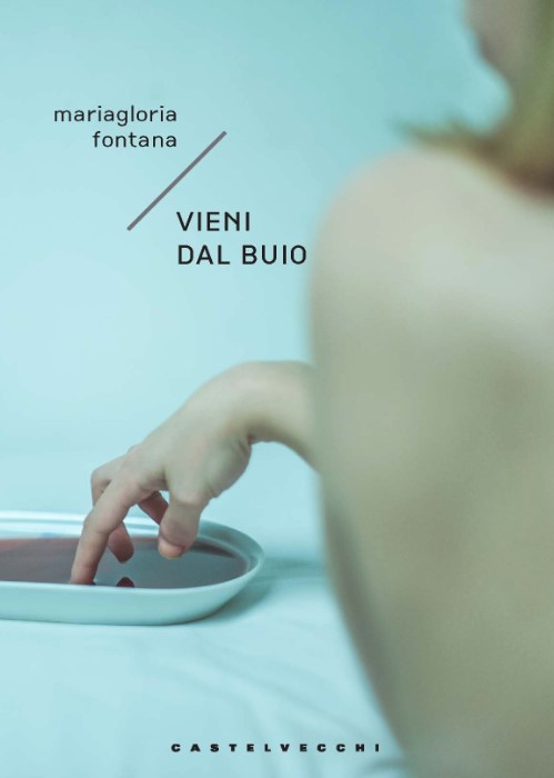 Copertina del libro di Mariagloria Fontana "Vieni dal buio"