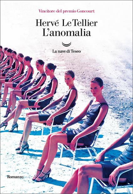 Copertina del libro L'anomalia di Hervé Le Tellier