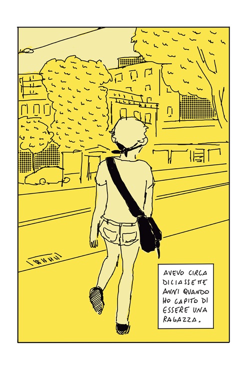 Una tavola da Tutte le mie cose belle sono rifatte di Fumettibrutti