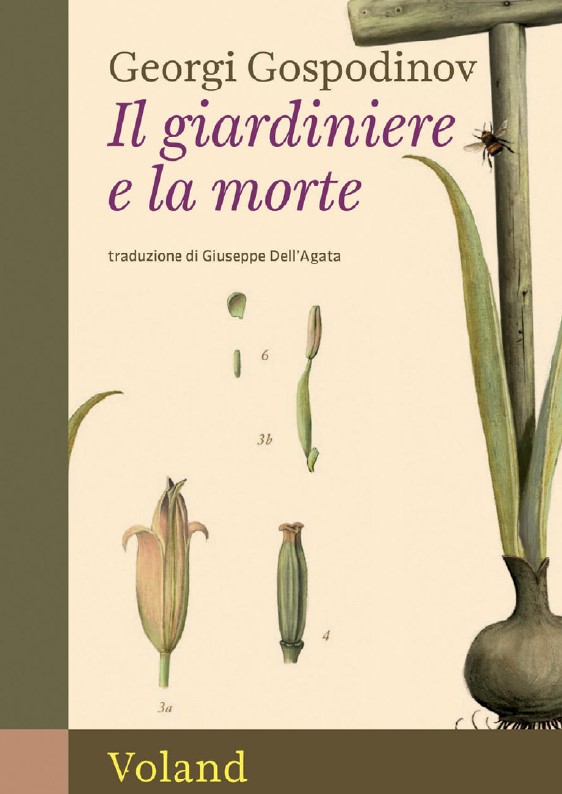 Copertina di "Il giardiniere e la morte" di Georgi Gospodinov, tra i libri da leggere 2025
