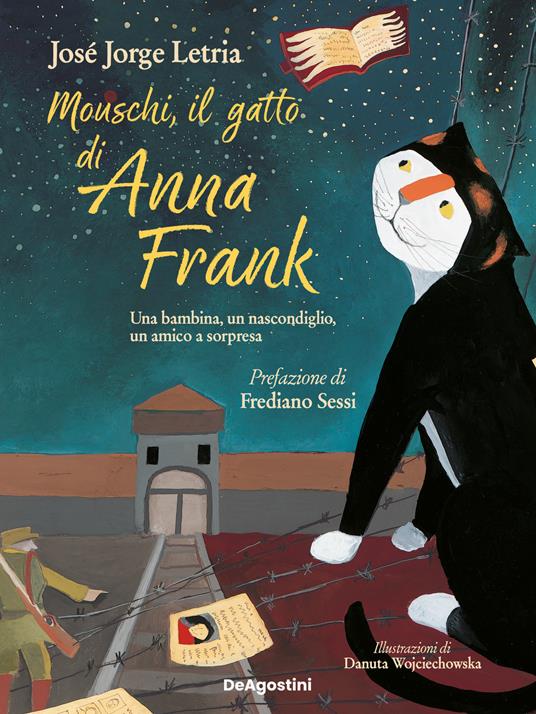 Mouschi, il gatto di Anna Frank di José Jorge Letria +è uno dei libri sulla Shoah usciti nel 2025