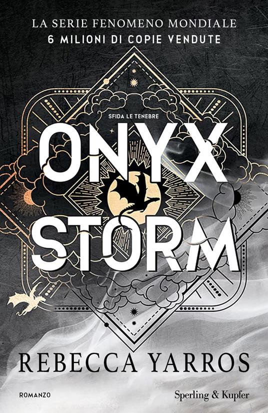copertina di "Onyx storm", tra i libri da leggere 2025