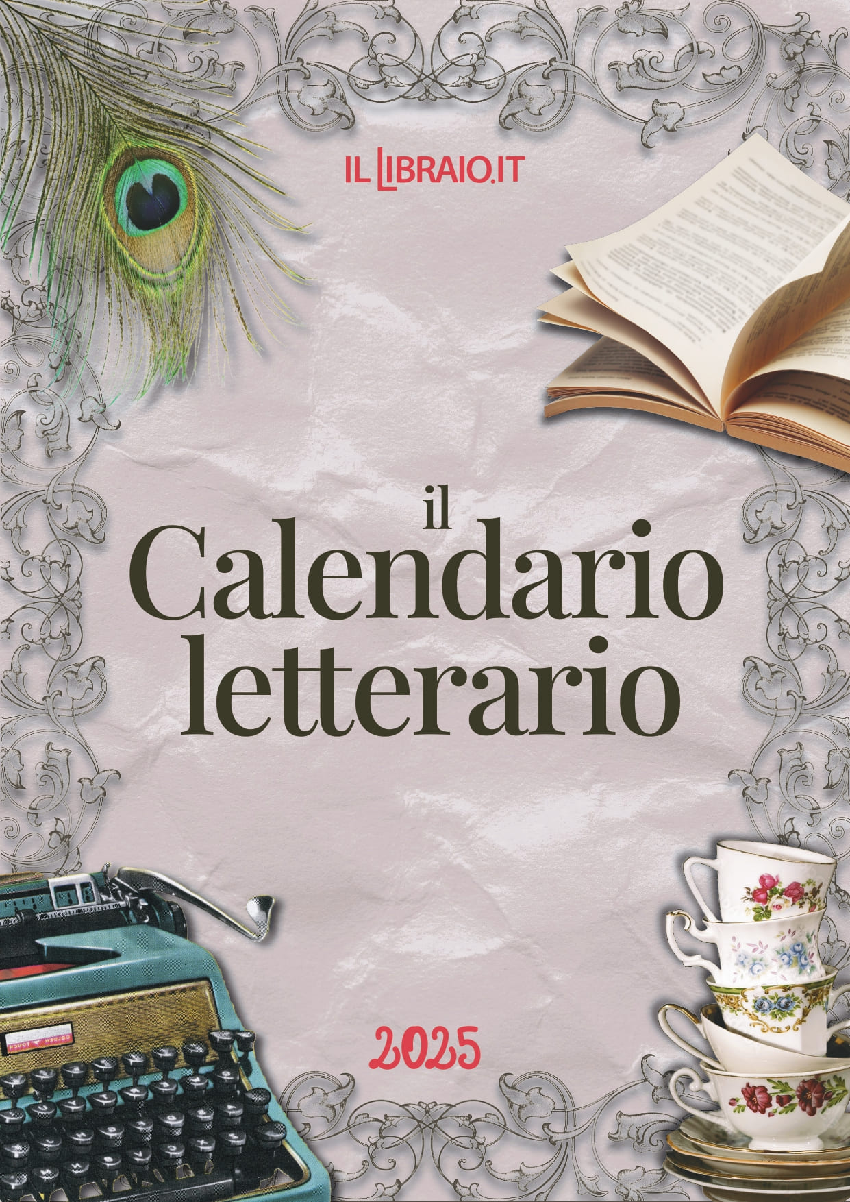 Calendario 2025 di chi ama leggere, un regalo da parte del sito ilLibraio.it