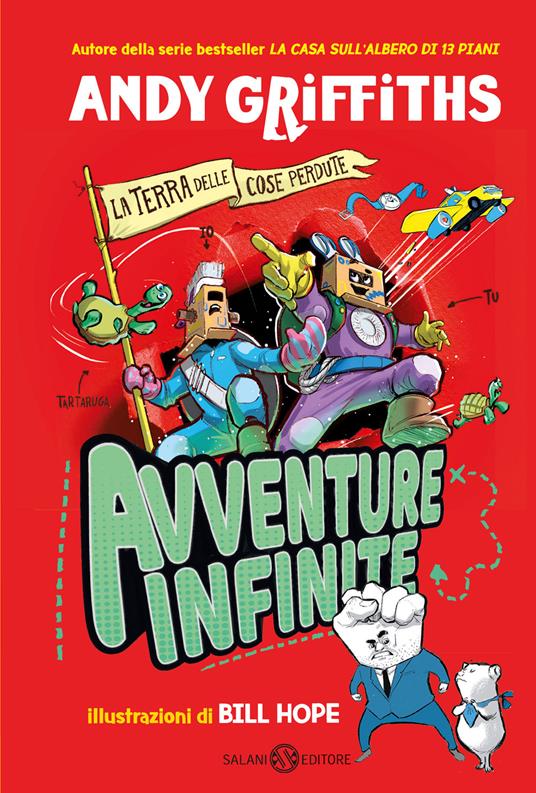 Copertia di "Avventure infinite", tra i libri per bambini 2025