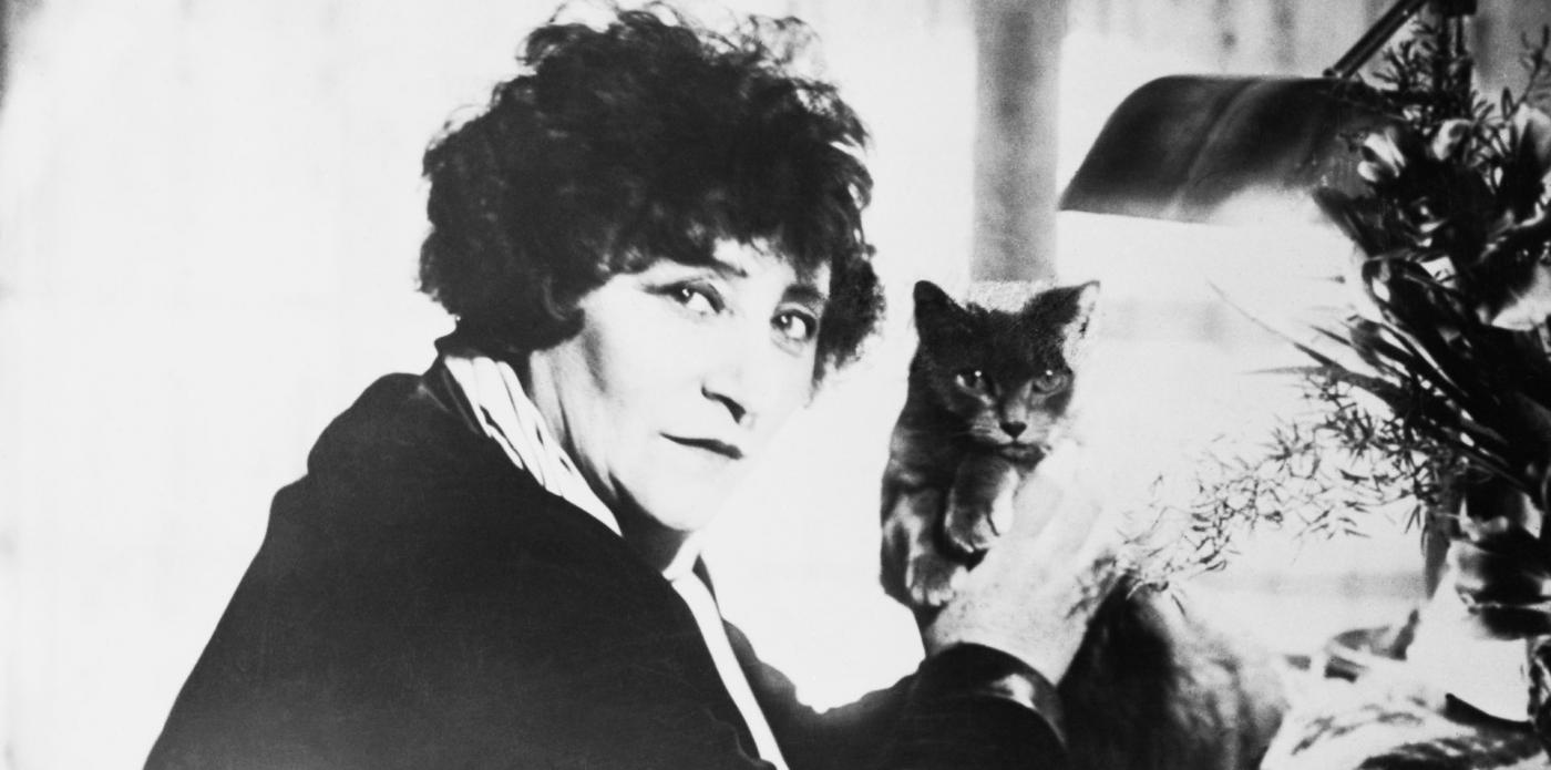 La scrittrice francese Colette