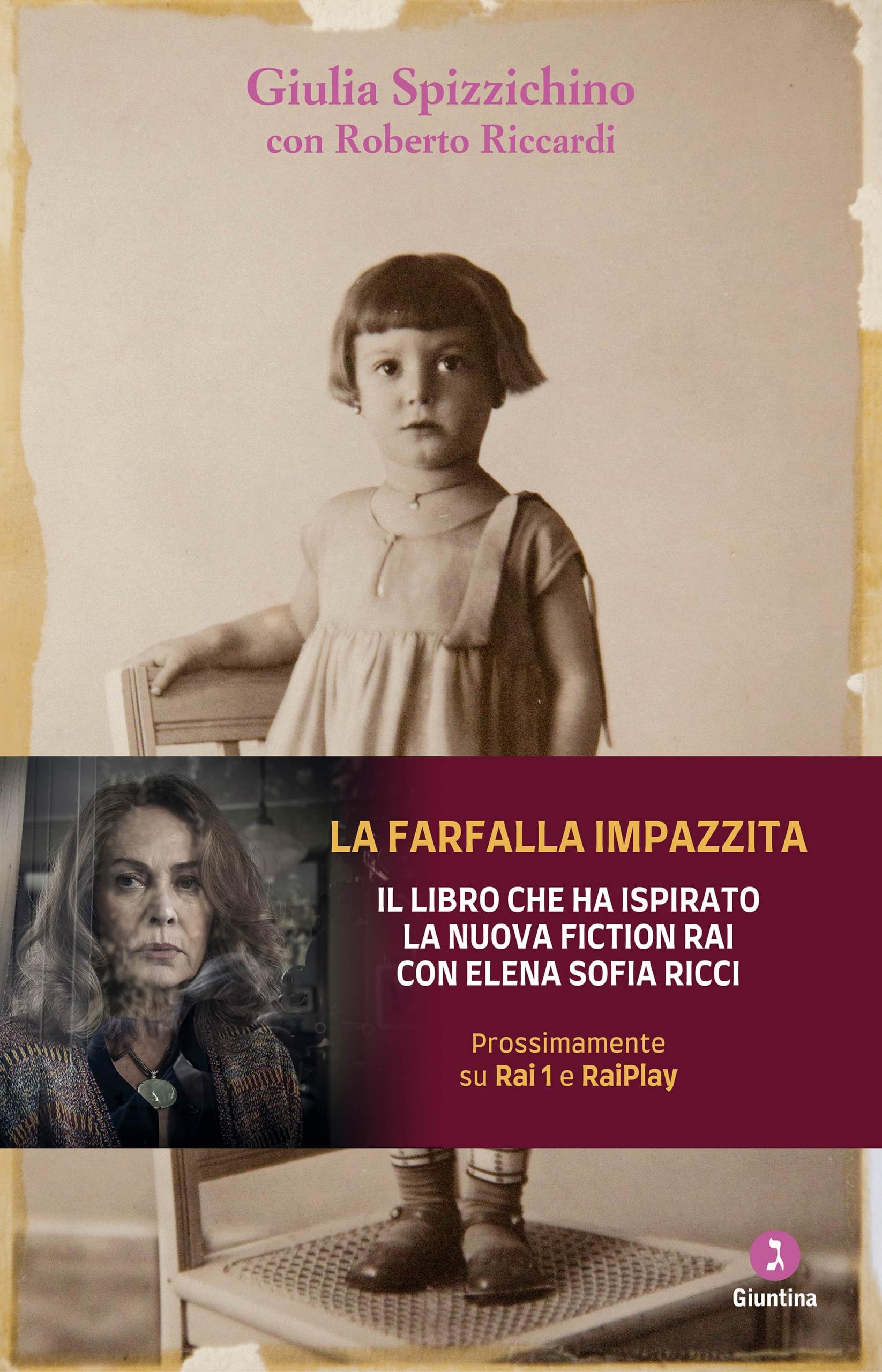 Copertina del libro La farfalla impazzita, da cui è tratta l'omonima serie tv in uscita nel 2025