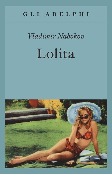 Copertina di Lolita di Vladimir Nabokov, esempio di libro incentrato su un amore ossessivo