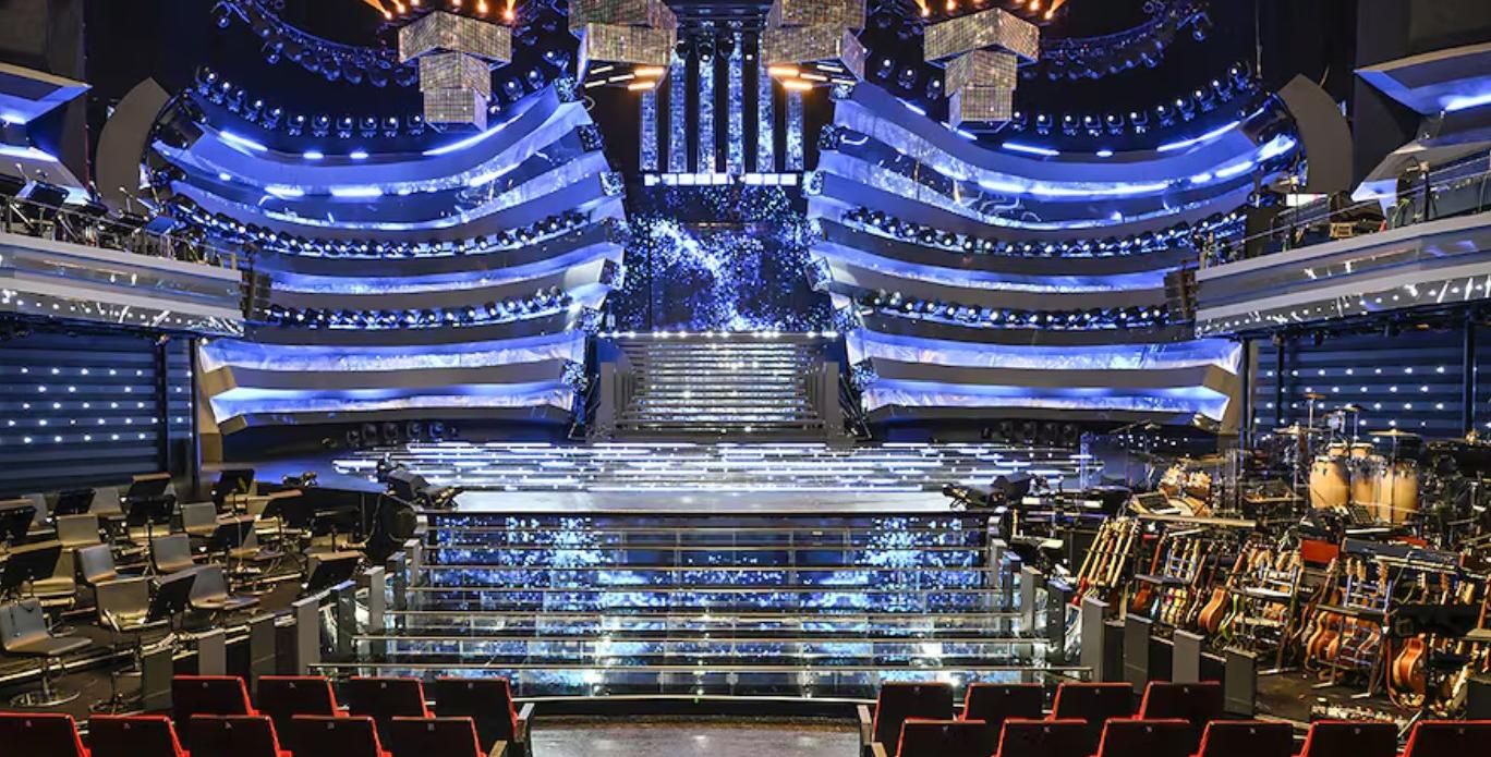 Sanremo 2025 scenografia