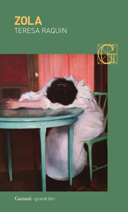 Copertina di Teresa Raquin di Emile Zola, libro con al centro un amore ossessivo