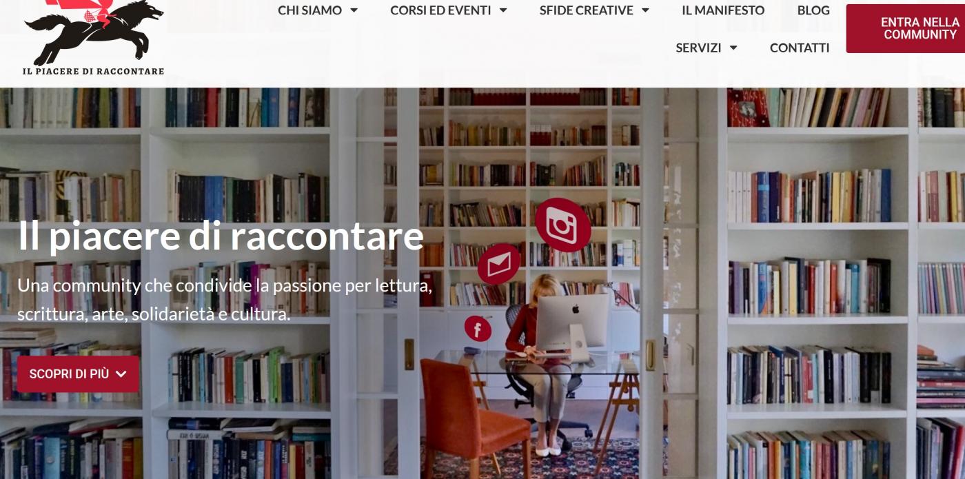 Cultura online: la community “Il piacere di raccontare”