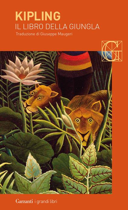 Copertina del libro Il libro della giungla di Rudyard Kipling