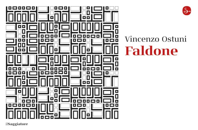Copertina di "Faldone" di Vincenzo Ostuni, tra i libri ultime uscite marzo 2025