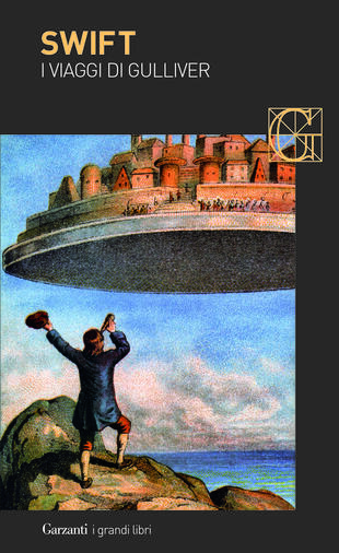Questa è la copertina de I Viaggi di Gulliver di Jonathan Swift