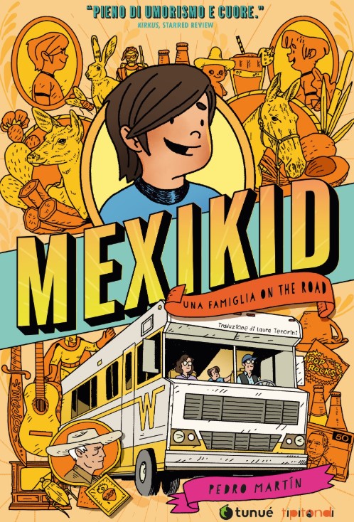 Copertina di "Mexikid", tra i libri per ragazzi 2025