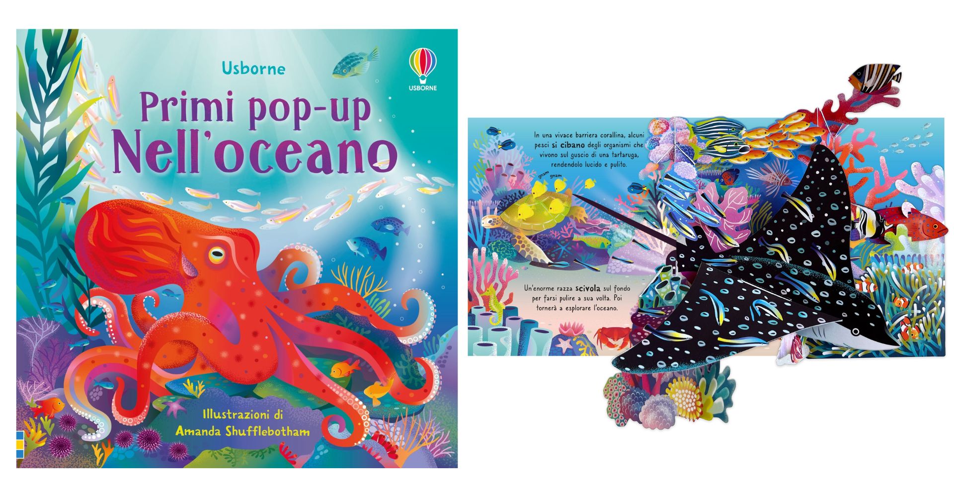 I primi pop up -Nell'oceano