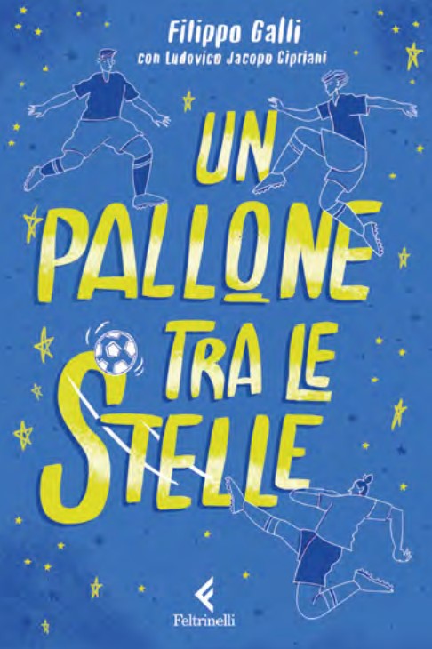Copertina di "Un pallone tra le stelle", tra i libri per ragazzi 2025