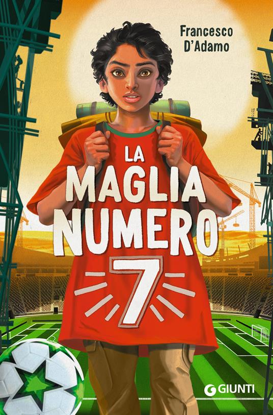 Copertina di "La maglia numero 7" di Francesco D'Adamo, tra i libri per ragazzi 2025