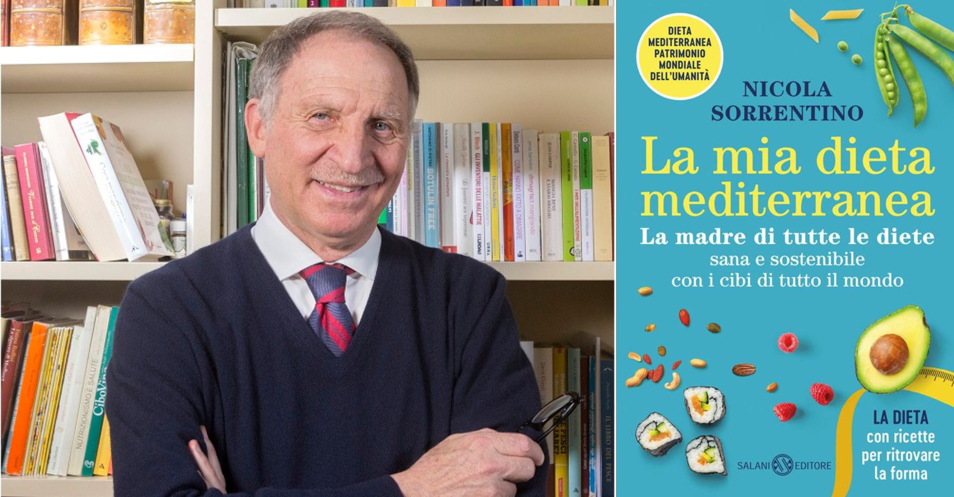 "Sana e sostenibile": la dieta mediterranea "4.0" secondo Nicola Sorrentino