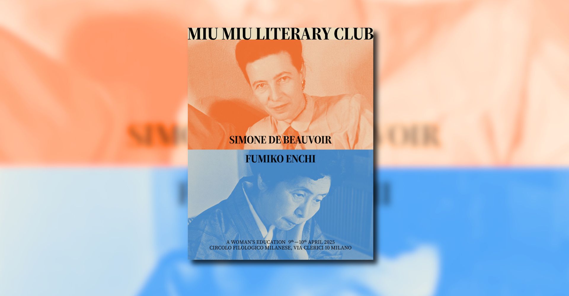 A Milano torna il "Miu Miu Literary Club"