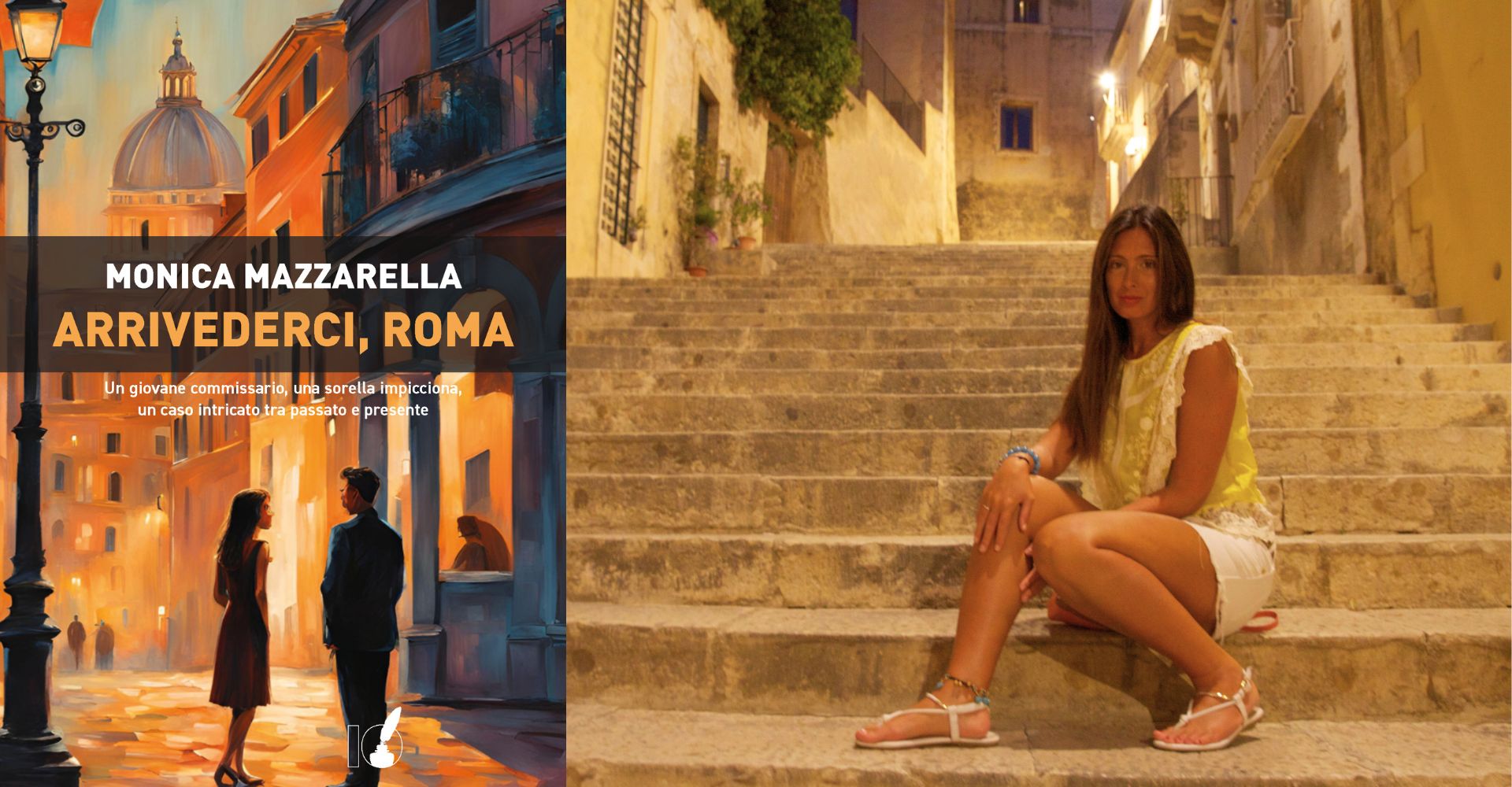 "Arrivederci, Roma": il primo giallo di Monica Mazzarella