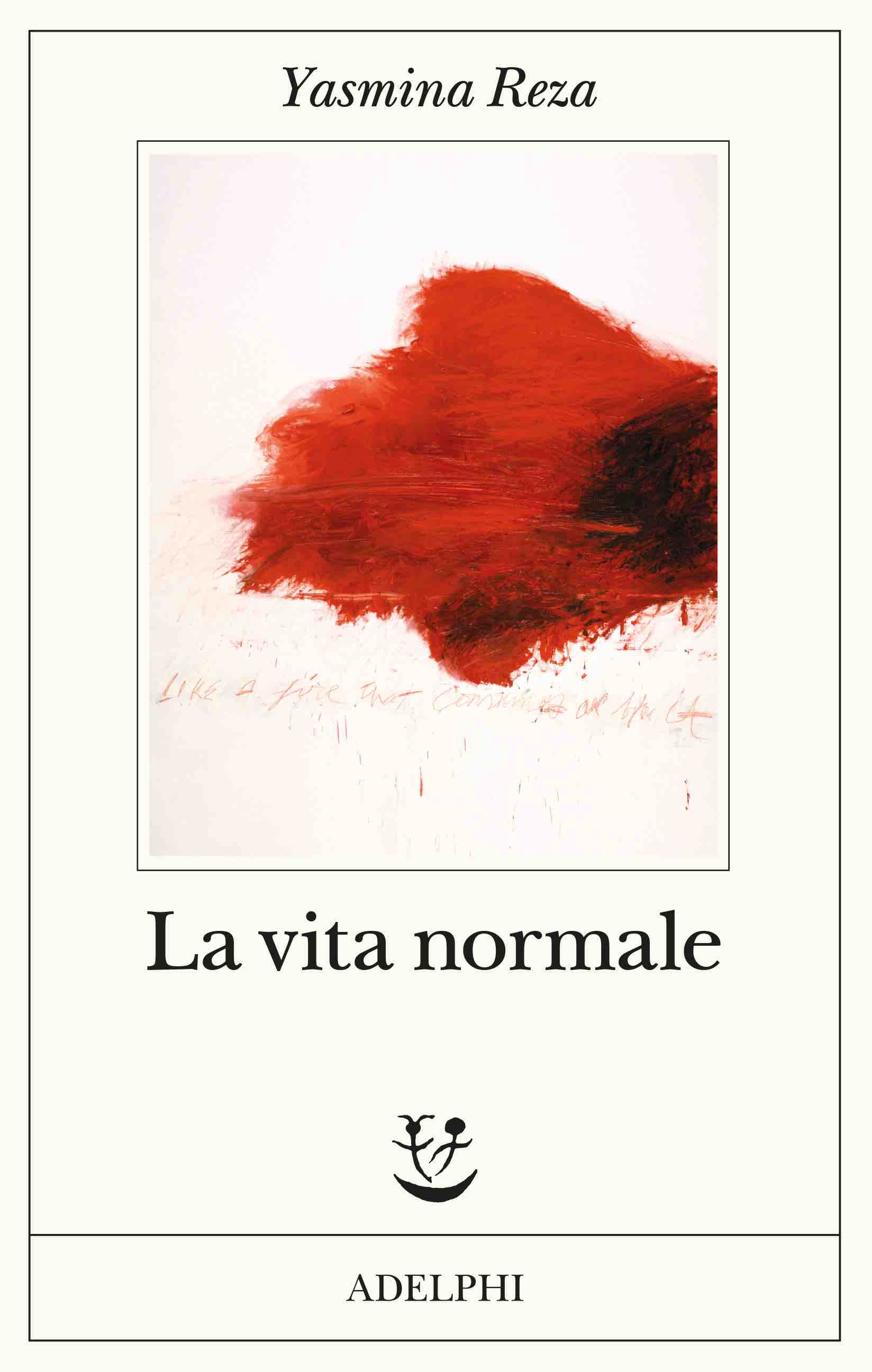 Copertina del libro "La vita normale" di Yasmina Reza
