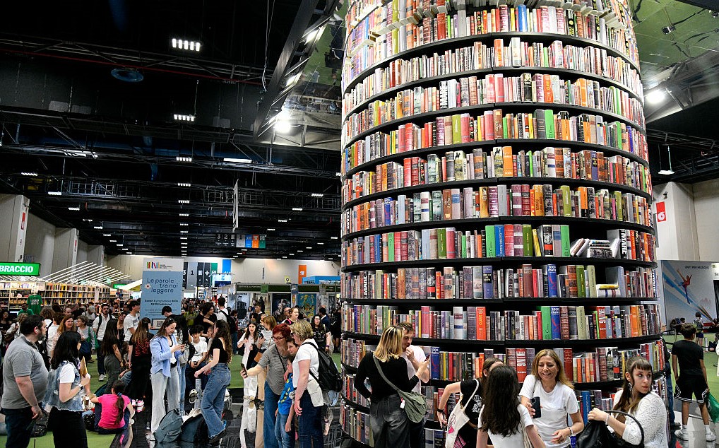 Salone del libro di Torino 2025 GettyEditorial 19-5-2025