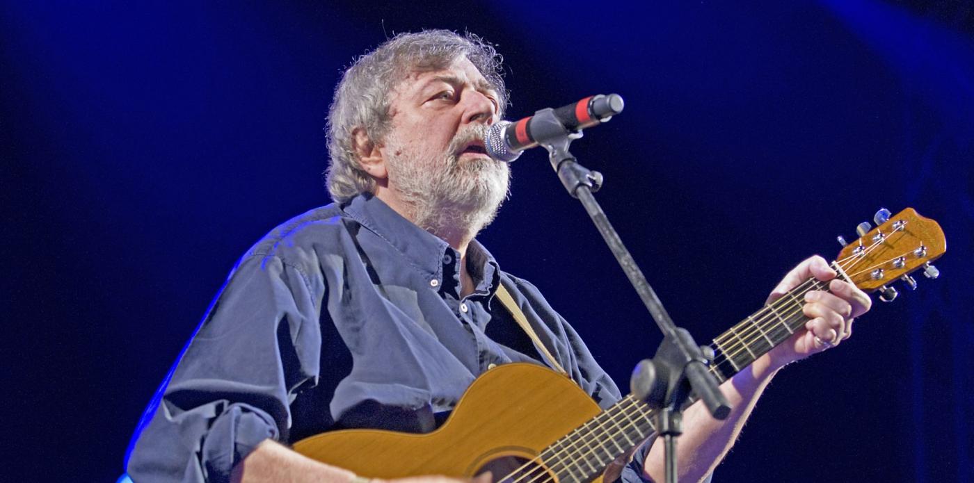 Il cantautore Francesco Guccini