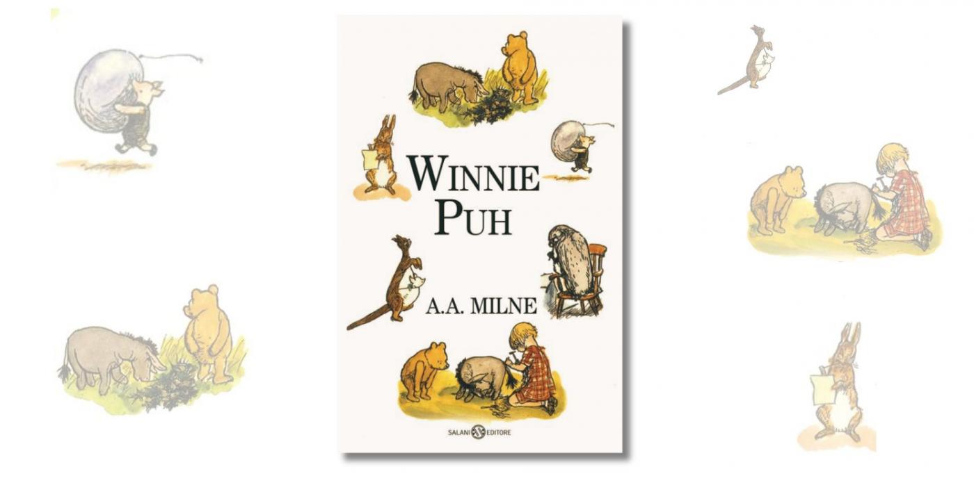 La copertina del libro Winnie Puh di A. A. Milne