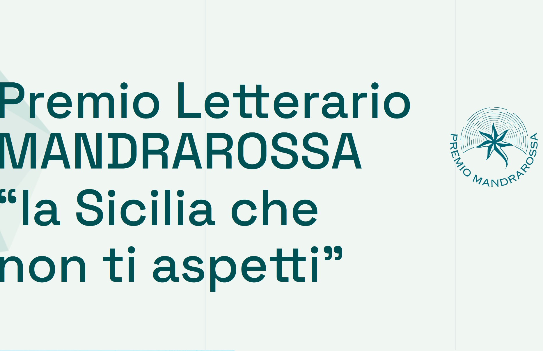 I libri vincitori della prima edizione del Premio Letterario Mandrarossa