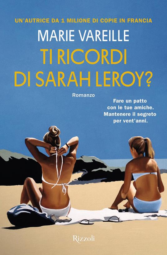 copertina del romanzo Ti ricordi di Sarah Leroy tra i libri thriller del 2025