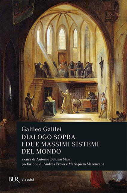 copertina del dialogo sopra i due massimi sistemi di galileo galilei