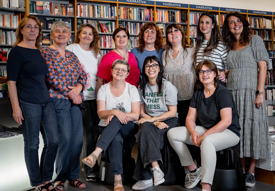 Il nuovo corso della storica libreria Rinascita di Empoli, gestita da 11 libraie